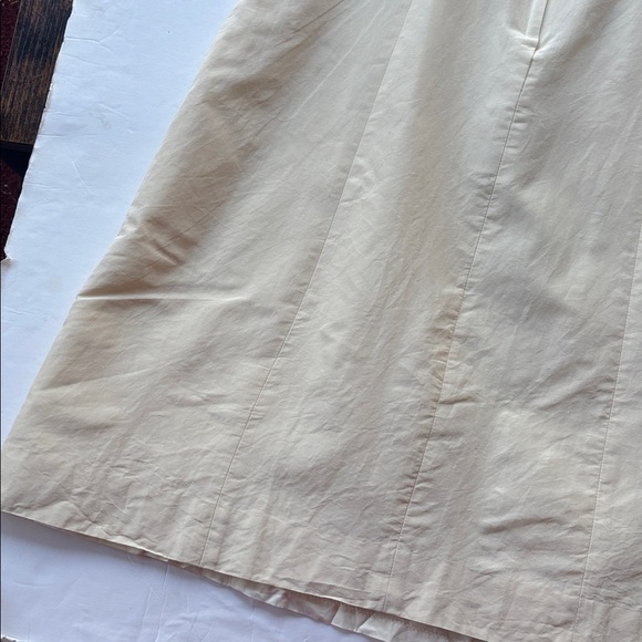 Lilly Pulitzer Vintage 90s White Label Silk Cotton Dress Lace Babydoll Y2K Cream - Picture 14 of 17